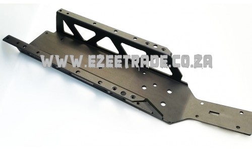 Standard Baja Main Chassis - Black | Rovan Sports